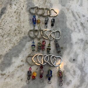 Keychain ~ #Heart Ring #Handmade #stocking stuffers